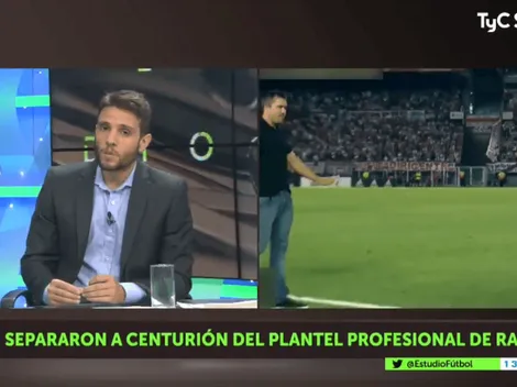 Desde TyC Sports revelaron que le dijo Centurión a Coudet antes de entrar