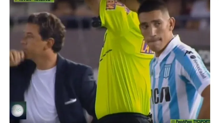 Centurión fue el gran protagonista negativo de Racing en el Monumental