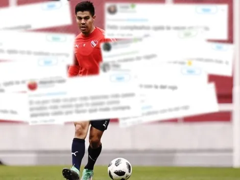 No lo quiere nadie: Independiente saludó a Francisco Silva por su cumpleaños y lo insultaron todos