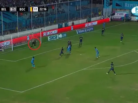 ¡Un muro! Impresionante volada de Andrada para salvar a Boca