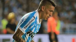 Ricardo Centurión con la camiseta de Racing.
