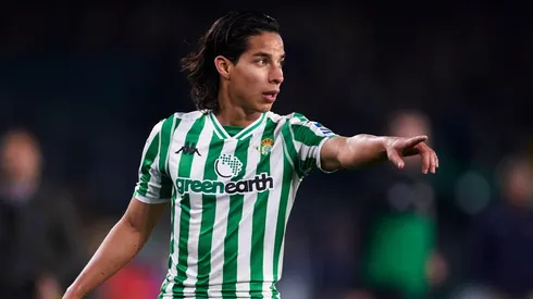 Lainez jugó en la derrota del Betis