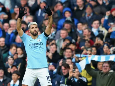 Preparen, apunten, Kun: Agüero acaba de hacer un gol infernal con el Manchester City
