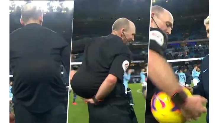Un día más en la Premier: Agüero metió tres, se quiso llevar la pelota y el árbitro se la escondió