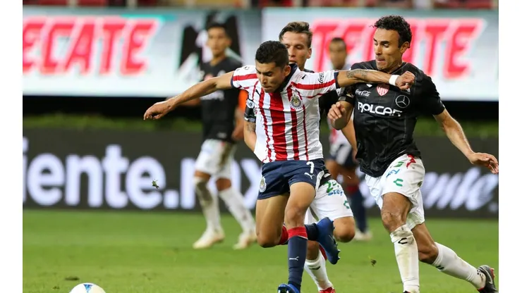 Necaxa vs Chivas (Foto: Getty)