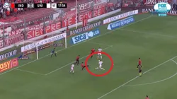 Insólito: Pittón le metió a Independiente el gol más raro de la Superliga