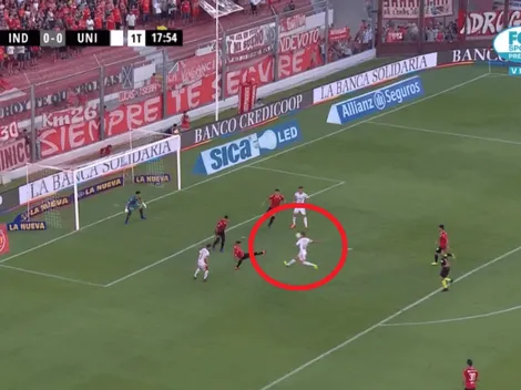 Insólito: Pittón le metió a Independiente el gol más raro de la Superliga
