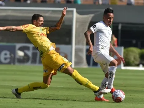 Así fue el debut de Cueva con la camiseta de Santos