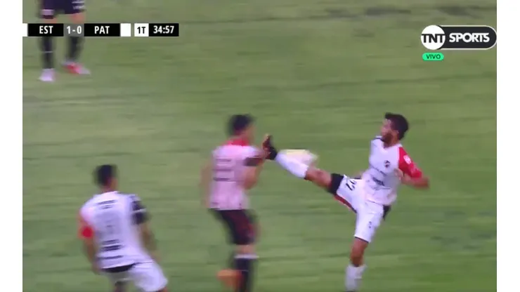 Hoy se sale como patada de Fede Bravo: violenta roja en Estudiantes-Patronato