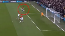 Foto del gol de Pogba.