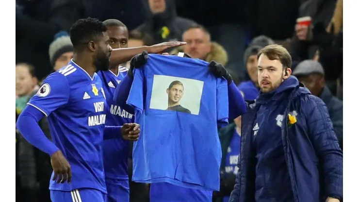 El uniforme del Cardiff para recordar a Emiliano Sala