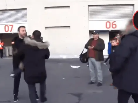 Lamentable: hincha del Atlético golpeó a dos del Real Madrid