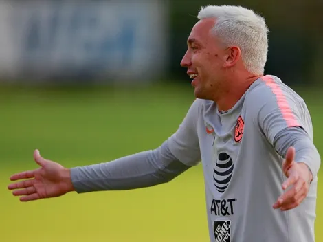 Marchesín le dedicó su gol en la práctica a uno de los delanteros de América