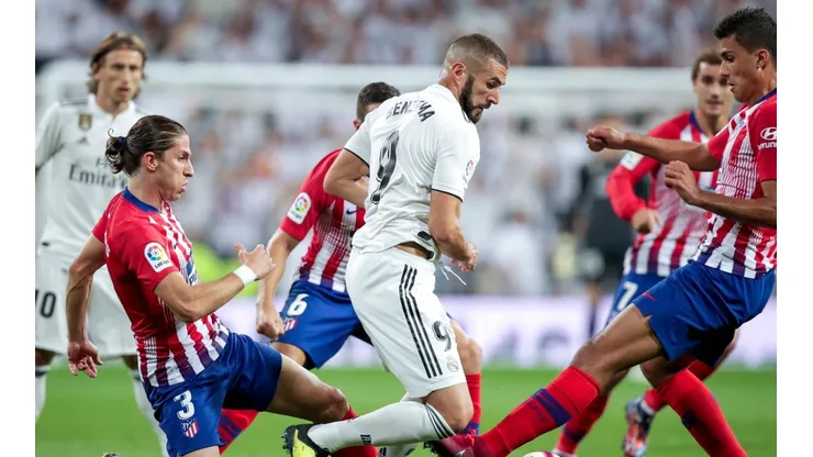 Atlético Madrid vs Real Madrid (Foto: Getty)