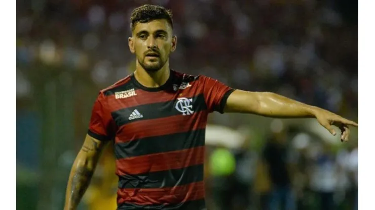 De Arrascaeta llegó a Flamengo en enero de este año (Foto: Twitter).