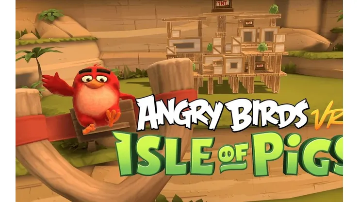 Angry Birds regresa con un juego de ¡Realidad Virtual!