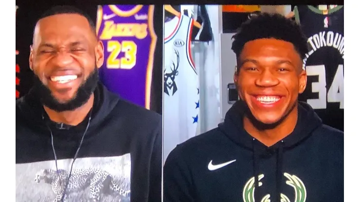 LeBron James y Giannis Antetokounmpo ya escogieron sus equipos para el All-Star