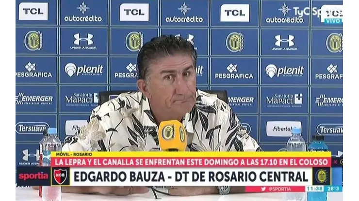 Todavía no empezó el Clásico y Bauza ya se la pudrió en vivo a Abal