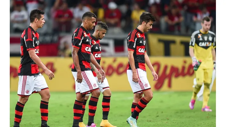 Foto de los jugadores de Flamengo de primera.