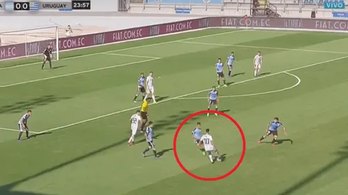 El hermoso caño de Maroni antes del golazo de Argentina