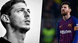 Messi envió sus condolencias a la familia.