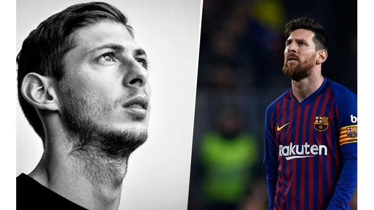 Messi envió sus condolencias a la familia.