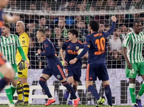 Valencia levantó un 2-0 del Betis y jugará con ventaja en Mestalla