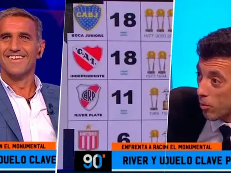 Cascini lo deliró y Palacios no se achicó: "¿Decís que falta la del Nacional B?"