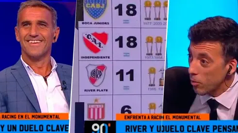 Cascini lo deliró y Palacios no se achicó: "¿Decís que falta la del Nacional B?"