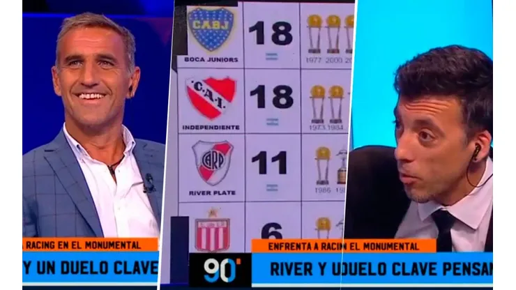Cascini lo deliró y Palacios no se achicó: "¿Decís que falta la del Nacional B?"
