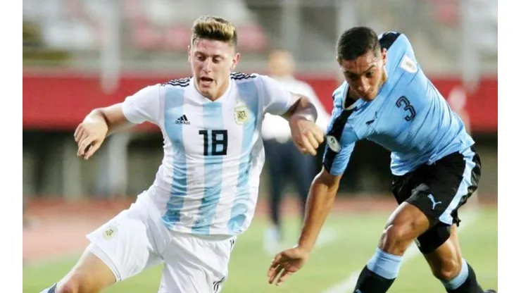 Argentina vs Uruguay por el Sub 20.