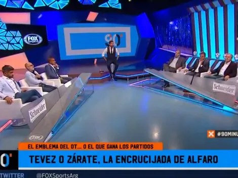 En 90 Minutos no dudan: "Si Tevez sigue así se saca solo"