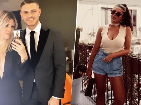 Qué dirá Wanda Nara: la hermana de Icardi subió fotos viejas del delantero con otra mujer
