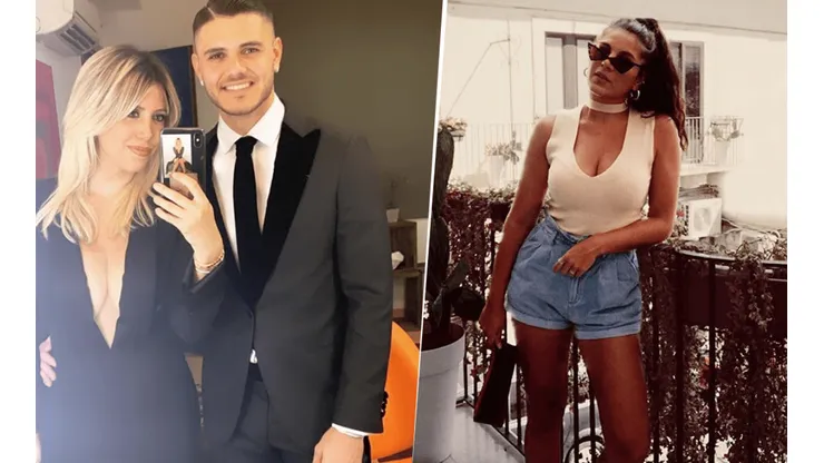 Foto de Wanda Nara junto a Mauro Icardi