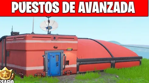 Visita Puestos de Avanzada en una misma partida en Fortnite en la semana 10 de la temporada 7
