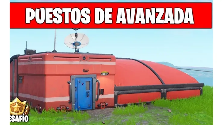 Visita Puestos de Avanzada en una misma partida en Fortnite en la semana 10 de la temporada 7