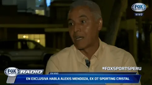 Rompió el silencio: Alexis Mendoza explicó el motivo de su abrupta salida de Sporting Cristal