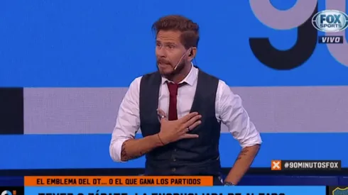 Foto de Sebastián Vignolo, periodista de Fox Sports.