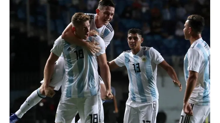Argentina vs Uruguay por el Sub 20.