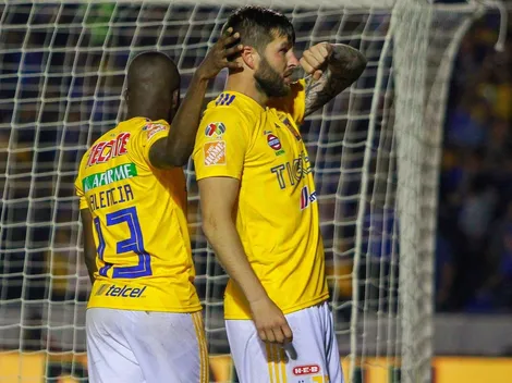Gignac tuvo un gesto notable con un seguidor de Tigres con graves problemas de salud