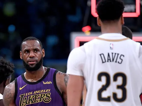 Se molesta LeBron: Los Lakers se retiran de las negociaciones por Anthony Davis