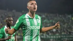 Deportivo La Guaira vs Atlético Nacional por la Copa Libertadores.