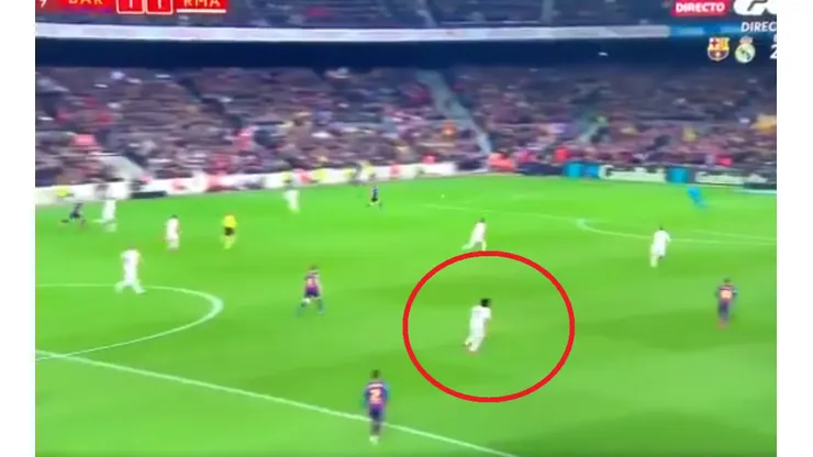 A Marcelo lo están matando por su reacción en el gol del Barcelona