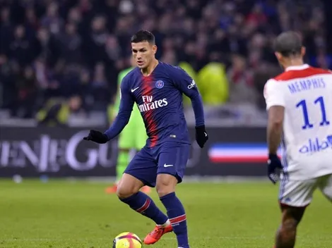 Dibuje, crack: el hermoso pase de Paredes en su debut como titular en PSG