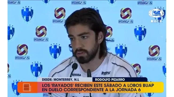 A Pizarro lo hicieron hablar sobre los recientes errores de Barovero en Rayados