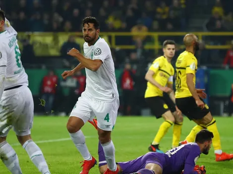 Inoxidable: así fue el golazo de Pizarro para el Werder Bremen