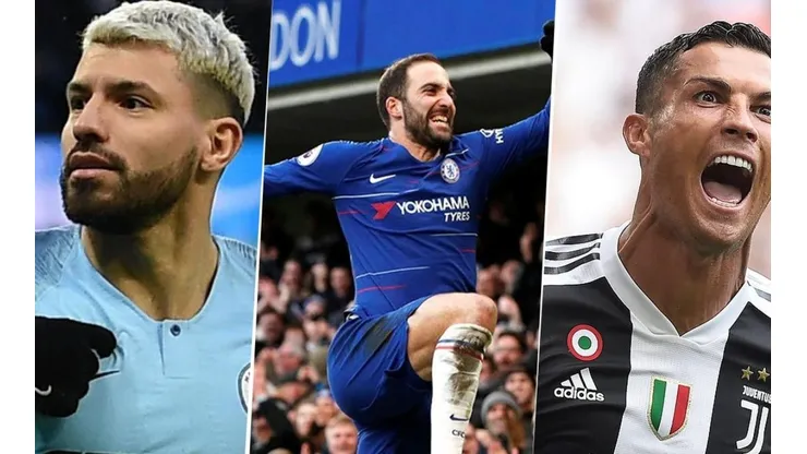 Agüero, Higuaín y Ronaldo forman el tridente ofensivo del equipo de la semana de FIFA 19