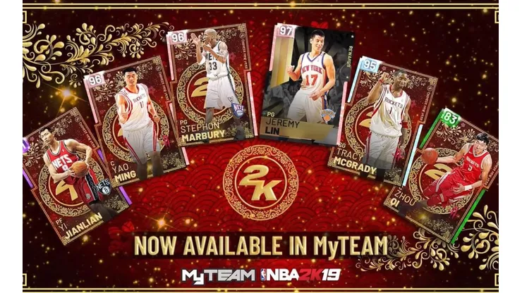 NBA 2K19: Yao Ming encabeza a las estrellas del Año Nuevo Chino para My Team
