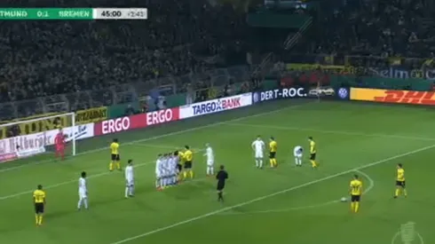 Viva el fútbol, Reus: golazo de tiro libre para Dortmund