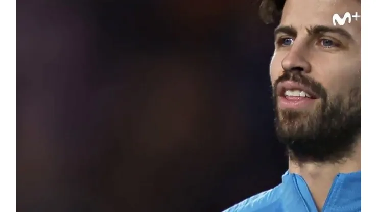 La sorpresa de Gerard Piqué.